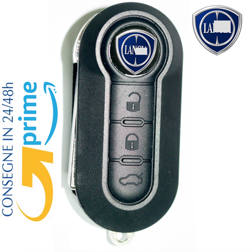 Guscio Cover Scocca per Chiave Telecomando Lancia Compatibile con Lancia Ypsilon Musa Delta