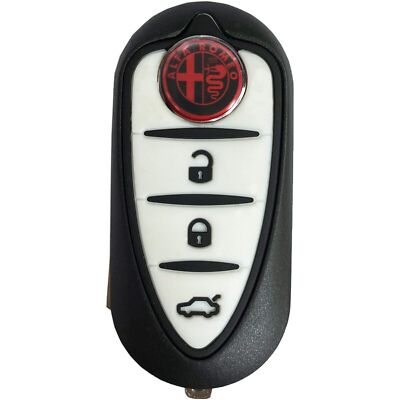 Guscio Cover Chiave 3 Tasti Telecomando per Alfa Romeo Mito e Giulietta – Ricambio Resistente e Pratico