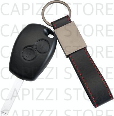 Guscio Cover Scocca Per Chiave Telecomando Renault Clio Twingo Modus Kangoo 2 Tasti Senza Lama