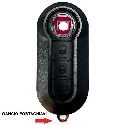 Gancio Di Ricambio Per Guscio Telecomando Auto Compatibile Con Fiat Lancia E Panda