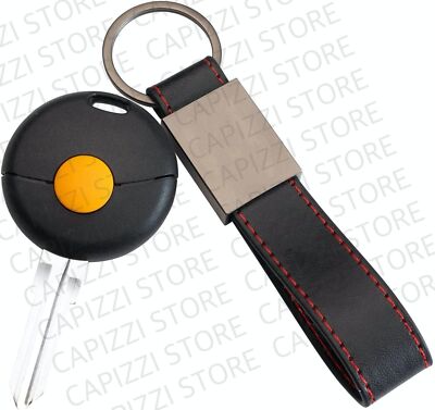 Guscio Cover Chiave Compatibile Per Smart Fortwo Coupe E Cabrio Prima Serie Telecomando 1 Tasto Ricambio Di Qualità
