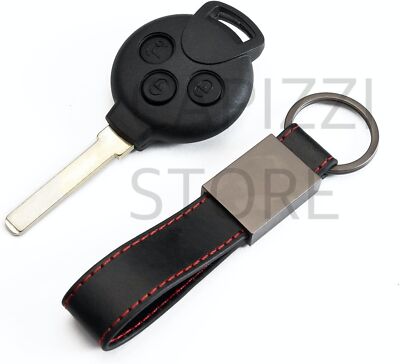 Guscio Ricambio Telecomando Compatibile Per Smart Fortwo Forfour Roadster 451 Scocca Chiave 3 Tasti Alta Qualità