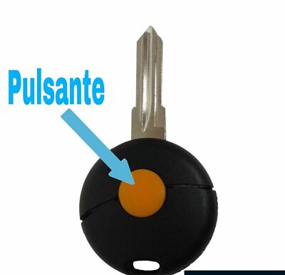 Gommino Ricambio Per Tasto Chiave Telecomando Smart Fortwo 450 Prima Serie Pulsante In Gomma Alta Qualità