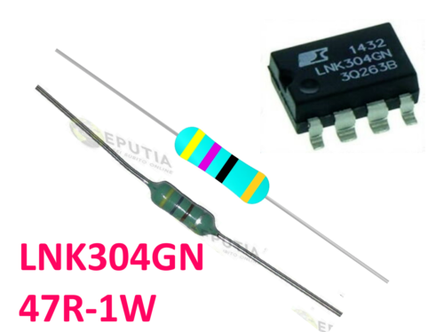 Kit Riparazione Scheda Elettronica LNK304GN Per Lavatrice E Asciugatrice Electrolux AEG Bosch Siemens Con Resistenza 47 Ohm 1W