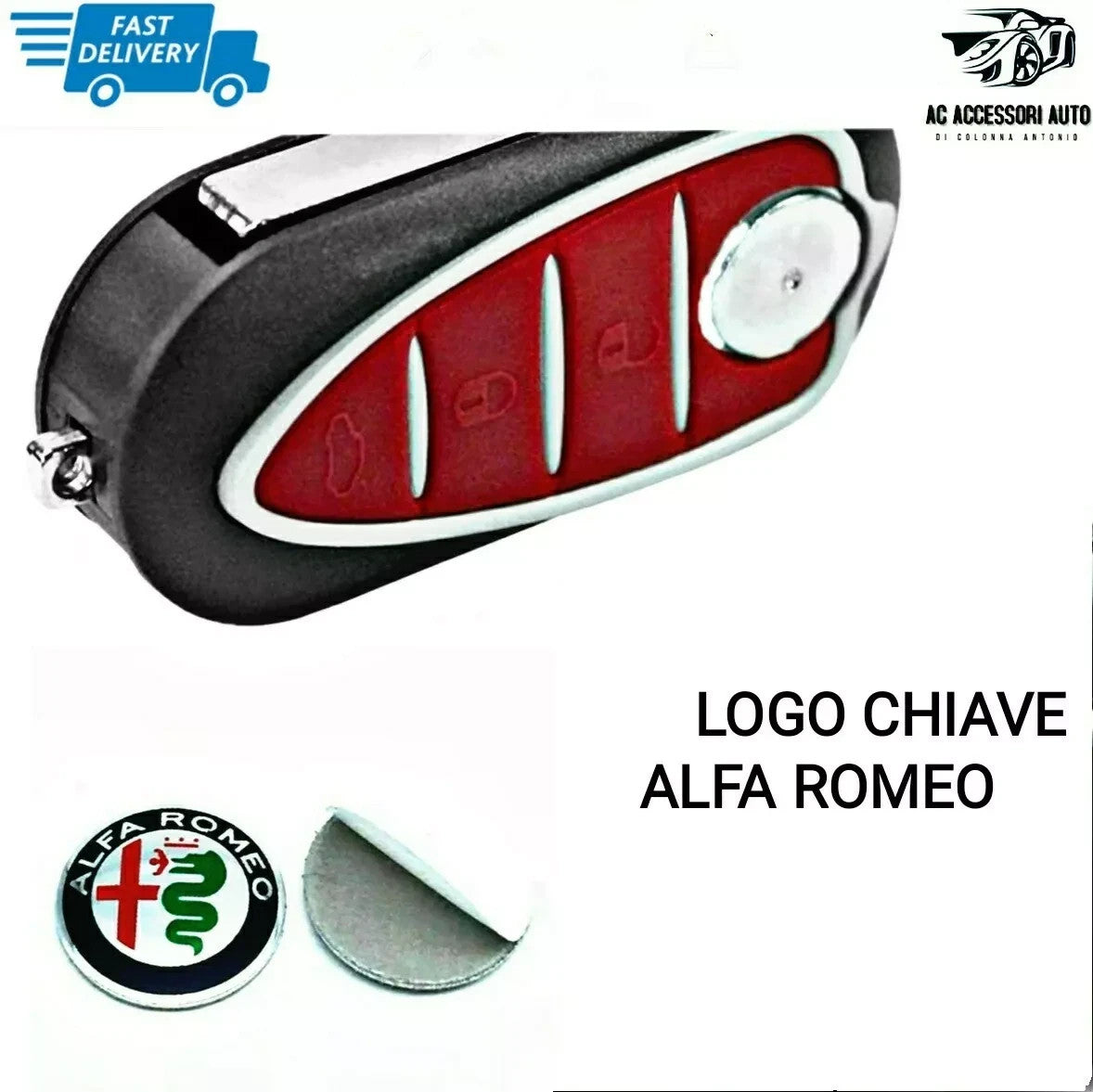 Guscio Chiave Telecomando Ricambio 3 Tasti Compatibile Con Alfa Romeo Giulietta E Mito Scocca Protettiva