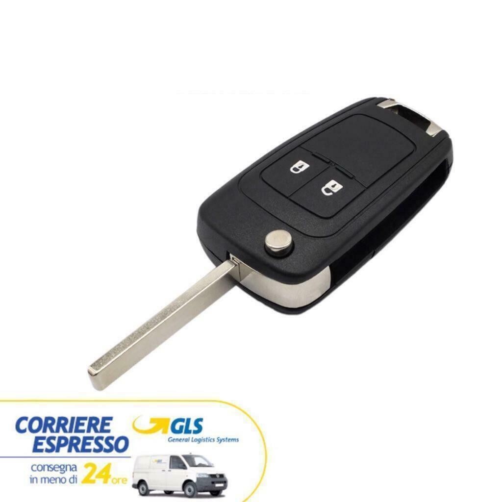 Guscio Chiave Telecomando Compatibile Per Chevrolet Cruze Aveo Spark Captiva Matiz - Cover Di Ricambio Alta Qualità