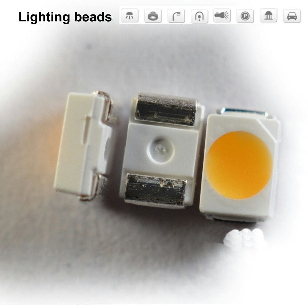 Kit 10 Pezzi LED SMD 3020 Per Retroilluminazione TV Samsung E LG Ricambio Professionale 2W 3V Alta Luminosità