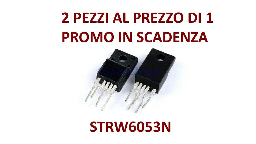 Coppia Di Moduli Integrati STRW6053S STRW6053N TO-220F Circuito Integrato IC Per Alimentatori Switching 2 Pezzi