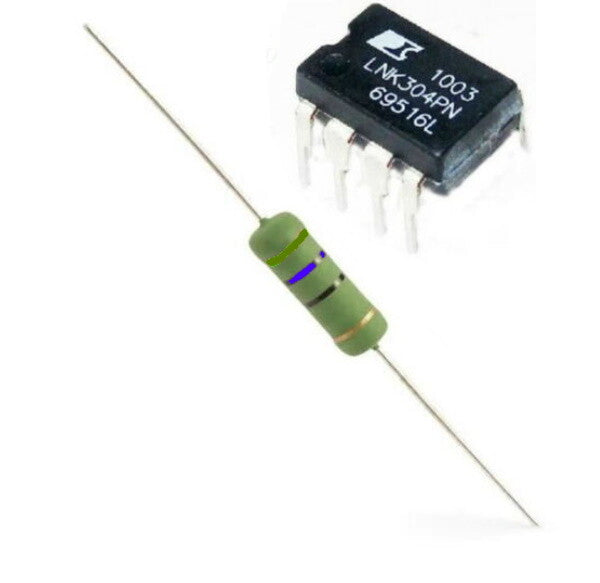 Kit Riparazione Scheda Lavatrice Electrolux Zoppas AEG con Integrato LNK304PN e Componenti Passivi