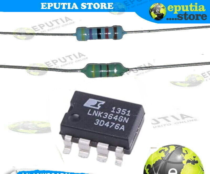 Kit Di Riparazione Professionale LNK364GN Per Schede Elettroniche Lavatrice E Asciugatrice AEG Siemens Bosch Zoppas