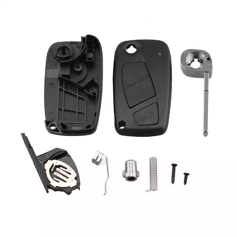 Guscio Cover Chiave Compatibile Per Lancia Ypsilon 3 Tasti Telecomando Ricambio Automotive