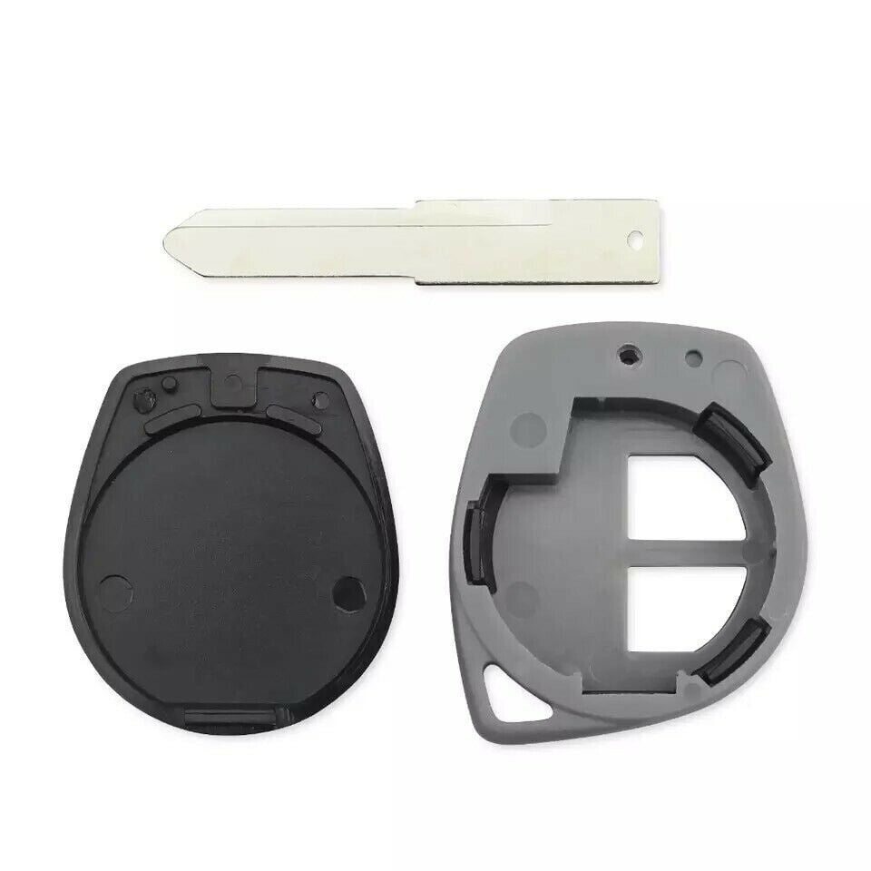 Cover Guscio Chiave Telecomando 2 Tasti Compatibile Opel Agila e Fiat – Nero di Qualità