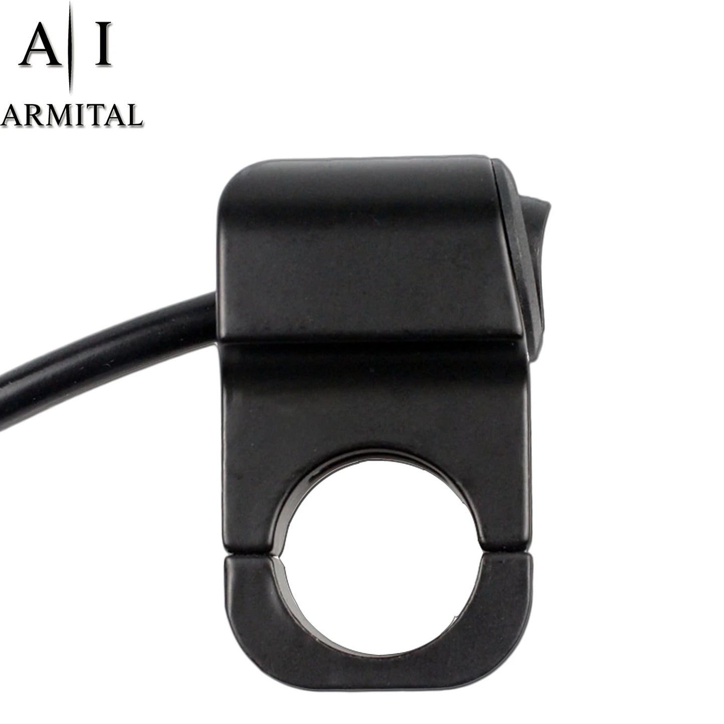 Interruttore Manubrio Moto Universale 22mm 12V 10A Tre Posizioni Luci LED ATV