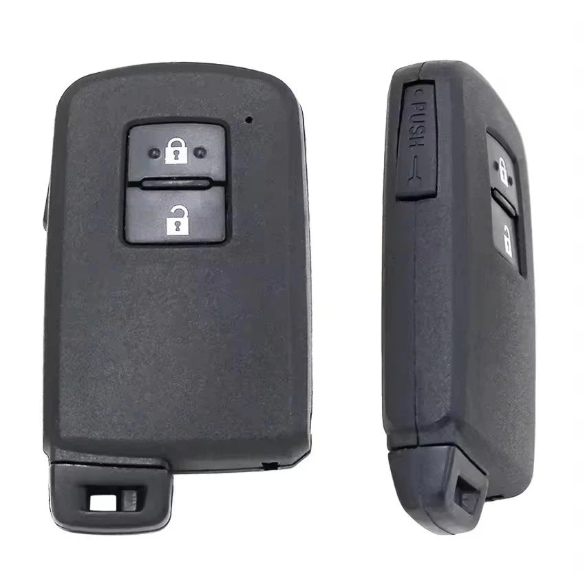 Guscio Chiave Telecomando Keyless Compatibile Toyota 2 Tasti Con Lam Premium 756