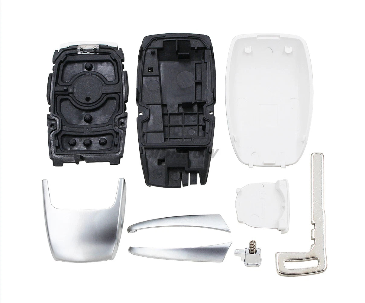 Guscio Cover Telecomando Per Chiave Mercedes Benz Classe A C E GLC Ricambio 3 Tasti Con Lama Inclusa