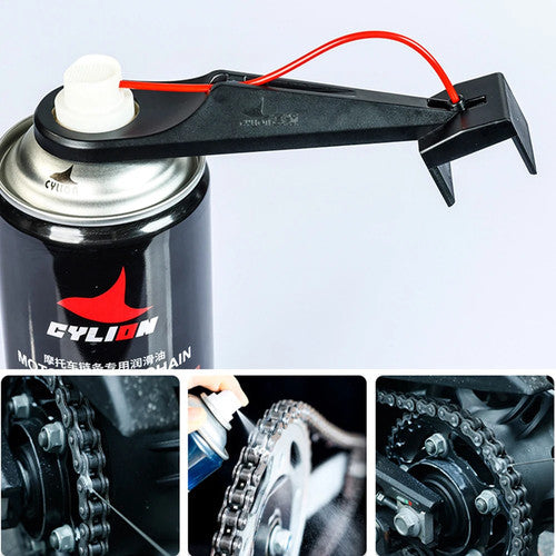 Applicatore Lubrificante Catena Moto Spray Kit Oiler Professionale Universale