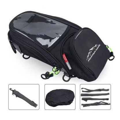Borsa Serbatoio Moto Magnetica Universale Porta Cellulare in Tessuto Oxford