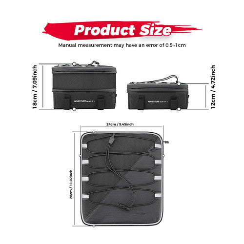 Borsa Interna Top Case per BMW R1300GS 2023-2026 Accessorio Moto Impermeabile