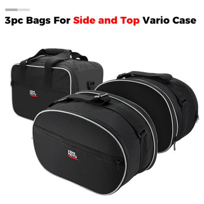 Borsa Interna Espandibile Per Valigie Laterali E Top Case Vario Compatibile Con BMW R1300GS E Adventure 2023-2024 - Tessuto Impermeabile Alta Resistenza 30 Litri