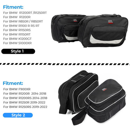 Borsa Moto Laterale Interna per BMW R1200RS R1250RS R850RT e R1150RS in PVC