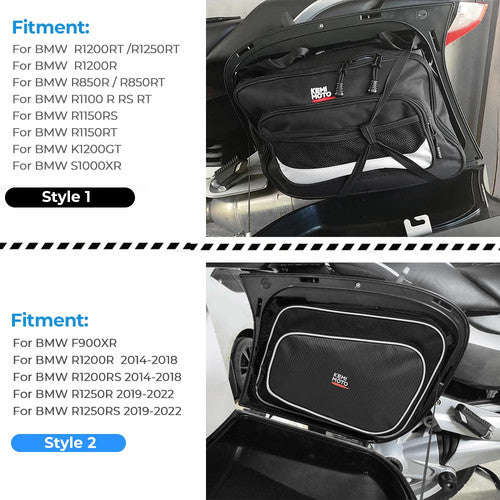 Borsa Moto Laterale Interna per BMW R1200RS R1250RS R850RT e R1150RS in PVC