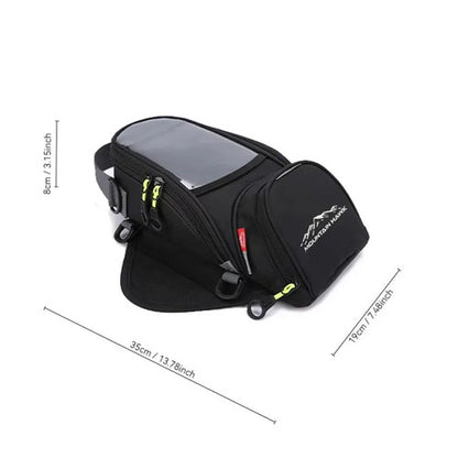 Borsa Serbatoio Moto Magnetica Universale Porta Cellulare in Tessuto Oxford