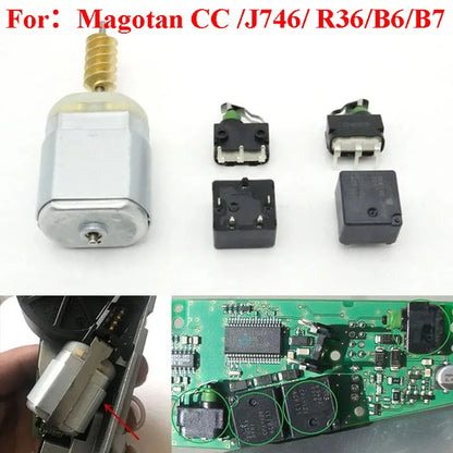 Kit Riparazione Blocco Sterzo J764 ELV Per Volkswagen Passat B6 B7 E CC - Motore E Relè Antifurto