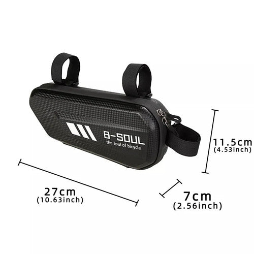 Borsa Laterale Impermeabile per Moto e MTB con Fissaggio a Cornice e Telaio