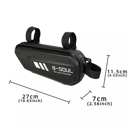 Borsa Laterale Impermeabile per Moto e MTB con Fissaggio a Cornice e Telaio