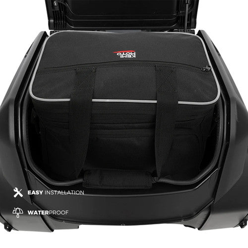 Borsa Interna Espandibile Per Valigie Laterali E Top Case Vario Compatibile Con BMW R1300GS E Adventure 2023-2024 - Tessuto Impermeabile Alta Resistenza 30 Litri