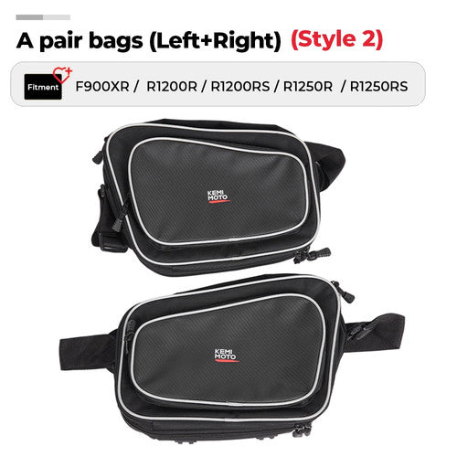 Borsa Moto Laterale Interna per BMW R1200RS R1250RS R850RT e R1150RS in PVC