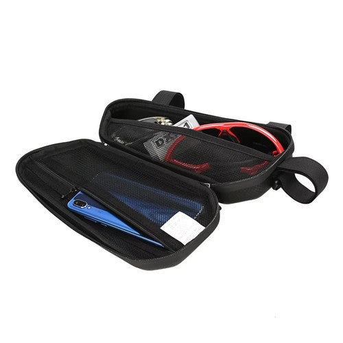 Borsa Laterale Impermeabile per Moto e MTB con Fissaggio a Cornice e Telaio