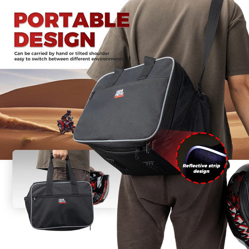 Borsa Interna Espandibile Per Valigie Laterali E Top Case Vario Compatibile Con BMW R1300GS E Adventure 2023-2024 - Tessuto Impermeabile Alta Resistenza 30 Litri
