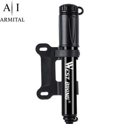 Mini Pompa Portatile Per Bicicletta 100 PSI In Lega Di Alluminio Valvola Presta E Schrader Per MTB Bici Da Corsa E BMX