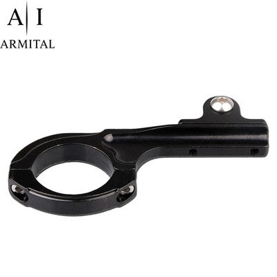 Supporto Manubrio Professionale in Alluminio per Action Cam Compatibile con GoPro Hero 12 11 10 9 Attacco Universale per Bicicletta Moto e MTB Stabile e Resistente