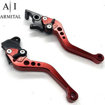 Coppia Leve Freno e Frizione Universali in Alluminio CNC 22mm per Moto Sportive Yamaha Honda Suzuki e Altri Modelli