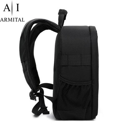 Zaino Fotografico Professionale Impermeabile In Nylon Per Reflex E Mirrorless - Custodia Leggera Multifunzione Con Divisori Regolabili - Design Ergonomico Unisex Per Fotografia Outdoor