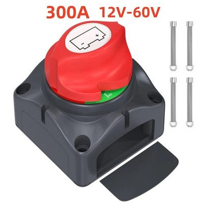 Staccabatteria Professionale In Ottone 12V-24V Per Barche Camper E Auto 200A-300A Interruttore Di Isolamento Batteria Universale