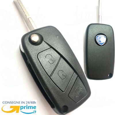 Guscio Cover Chiave 3 Tasti per Telecomando Lancia Musa Ypsilon Protezione Resistente