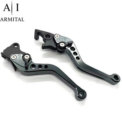 Coppia Leve Freno e Frizione Universali in Alluminio CNC 22mm per Moto Sportive Yamaha Honda Suzuki e Altri Modelli