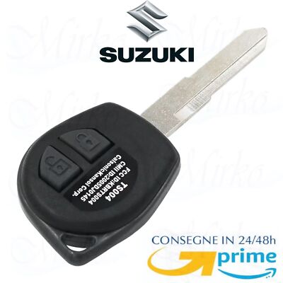Guscio Cover Telecomando Due Tasti Compatibile Con Suzuki Swift E Opel Agila Ricambio Chiave Auto