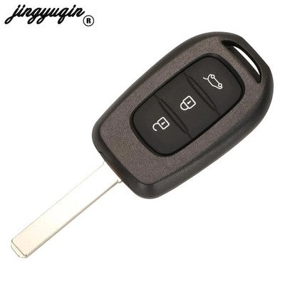 Chiave a distanza per auto in ABS+metal per Renault Dacia 2/3 pulsanti