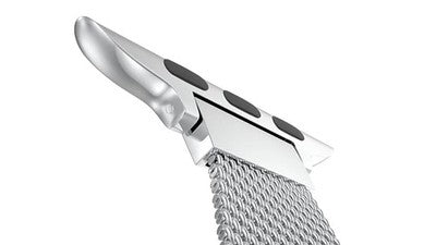 Cinturino Milanese in Acciaio Inox per Apple Watch 38-49mm Maglia Metallica Regolabile con Chiusura Magnetica Universale