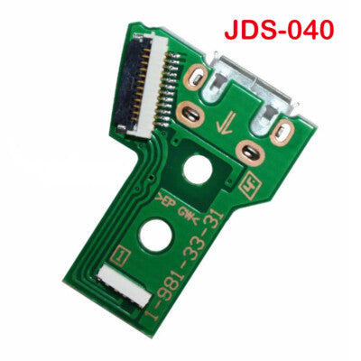 Connettore Di Ricarica Micro USB 12 Pin JDS-040 Per Controller PS4 DualShock 4 - Ricambio Presa Porta Alimentazione Quarta Generazione