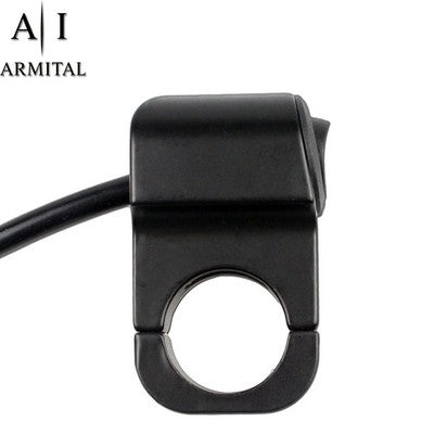 Interruttore Manubrio Moto Universale 22mm Impermeabile 12V 10A Comando Luci LED Tre Posizioni Lega Di Alluminio Per Moto Scooter ATV