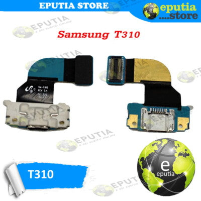 Connettore Flat USB di Ricarica per Samsung Galaxy Tab 3 8 Pollici SM-T310 Ricambio di Alta Qualità