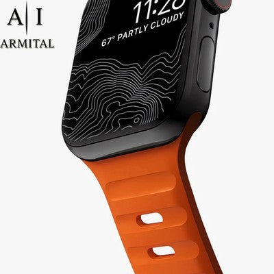 Cinturino Sportivo In Silicone Traspirante Per Apple Watch Serie 1-11 SE Ultra 2 Maglia Forata Anallergica 38-49mm