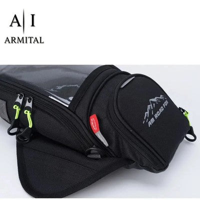 Borsa Da Serbatoio Moto Impermeabile Con Porta Cellulare Touch Screen Universale In Tessuto Oxford Ad Alta Resistenza
