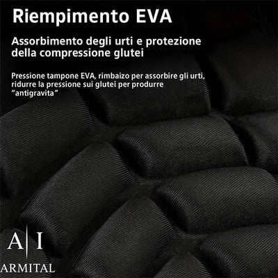 Cuscino Sella Moto Universale in Gel 3D Ergonomico e Traspirante Antiscivolo per Comfort Lunghe Distanze e Riduzione Vibrazioni