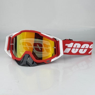 Occhiali da Moto Sportivi per Esterni Unisex in Plastica Leggeri